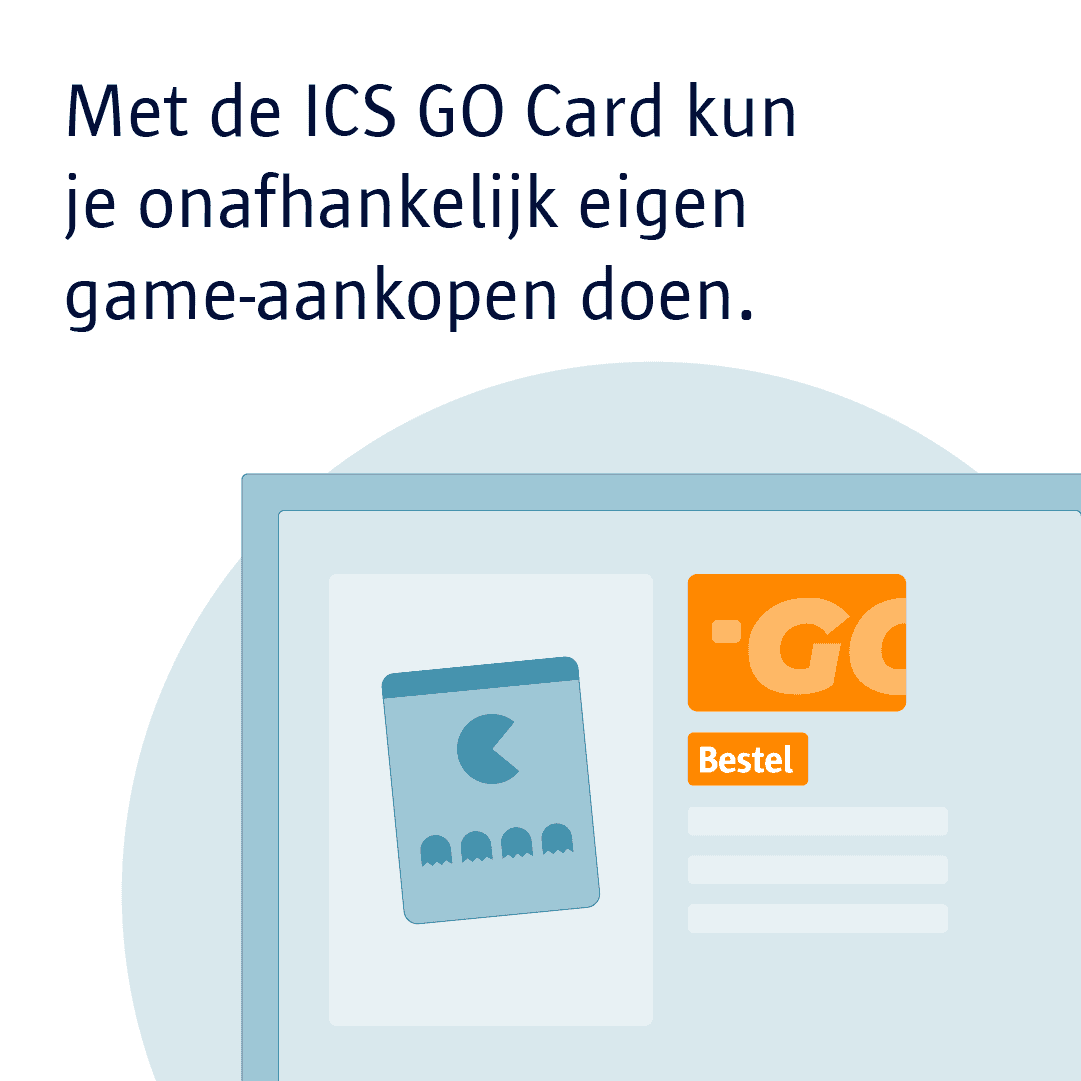   01-11-2022 Post: Onafhankelijk game-aankopen doen met de ICS GO Card!  